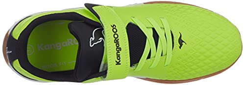 KangaROOS K5-Comb EV, Zapatillas, Amarillo neón y Negro, 26 EU