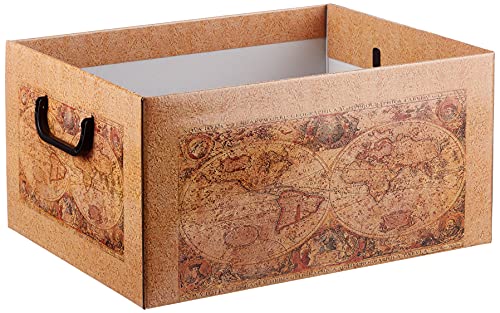 Kanguru Caja de Almacenamiento en cartòn Lavatelli, Modelo Marco Polo, Media 32x42x21cm (028 MP)