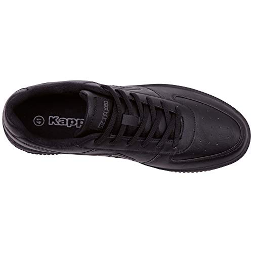 Kappa Bash, Zapatillas Unisex Adulto, Negro (Black/Grey 1116), 43 EU