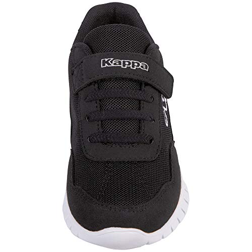 Kappa Follow, Zapatillas, Negro (Black/White 1110), 35 EU