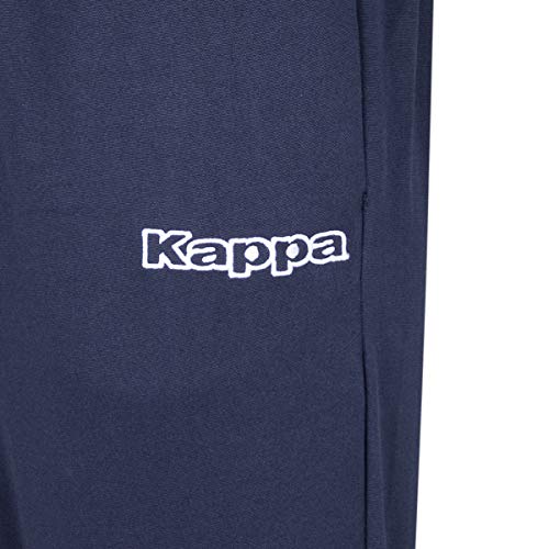 Kappa Salci Pantalón Entrenamiento, Hombre, Azul, 4XL