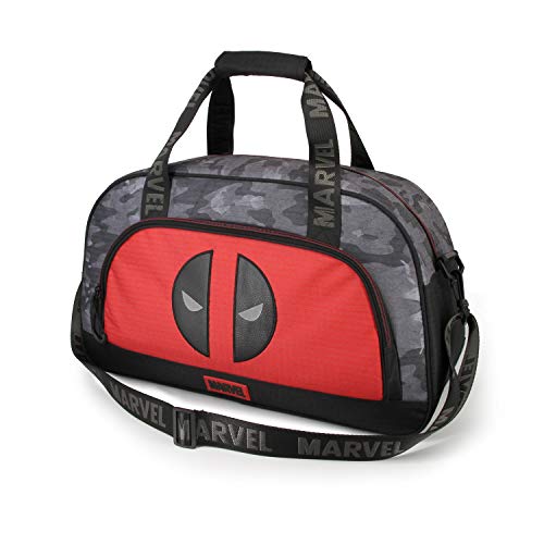 Karactermania Deadpool Rebel - Bolsa de Deporte Sport Pocket, Un tamaño, Multicolor