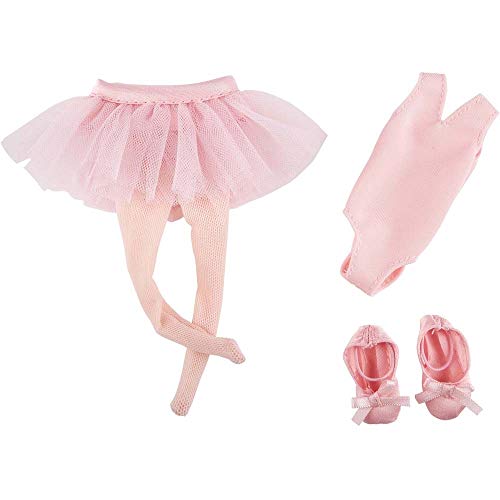 Käthe Kruse K126862A4 Juguetes Niños Muñecas Accesorios Tutu Body Leggins Bailarinas Danza, Rosa, Color