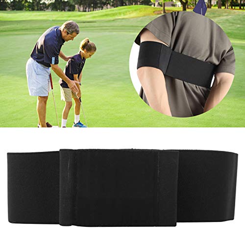 Keenso Cinturón para Brazo de Golf, Nailon elástico para Entrenador de Swing de Golf Aid Grip Cinturón de corrección de Postura de Movimiento Profesional Cinturón de Ayuda para Entrenamiento de Swing