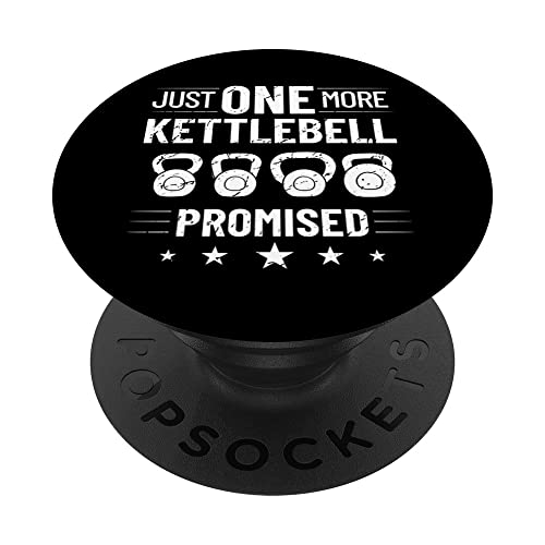 Kettlebell Beginner Entrenamiento Ejercicio Pesas Entrenamiento PopSockets PopGrip Intercambiable