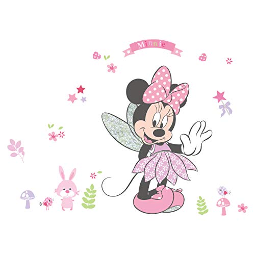 Kibi Pegatinas Infantiles Pared Minnie Pegatinas Decorativas Pared mickey Mouse Stickers Pared Mickey Dormitorio Calcomanias para Niños Pared Calcomanias Mickey