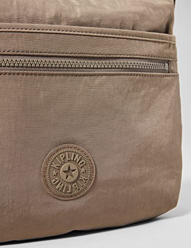 Kipling ARTO, Bolso bandolera para Mujer, Marrón (True Beige), 29x26x4 cm