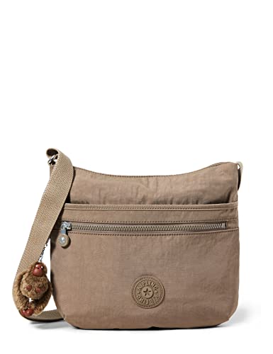 Kipling ARTO, Bolso bandolera para Mujer, Marrón (True Beige), 29x26x4 cm