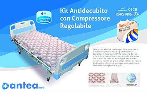 Kit Antiescaras AnteaMed Colchón de aire y bomba con regulación