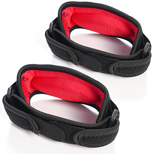 Kit de 2 Coderas para Epicondilitis para Codo de Tenista - Coderas para Tendinitis - Banda Epicondilitis para el Codo - Cintas para Codo de Tenista - Sirven en Cualquier Deporte