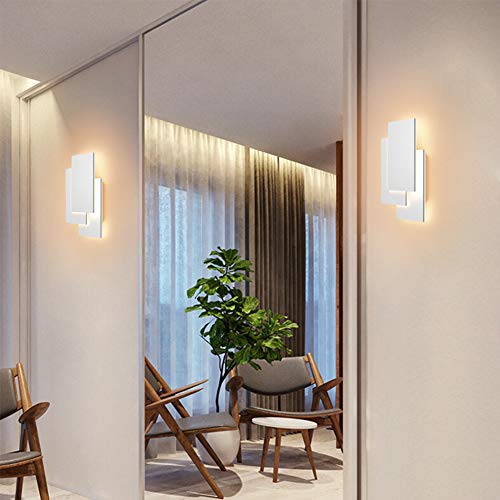 Klighten Aplique de pared Lámpara Moderno LED 24W Lámpara para Decoración del Hogar Pared Dormitorio Pasillo Entrada Blanco cálido 2700~3200K