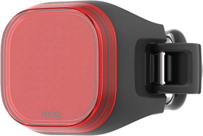 Knog Blinder Mini Square Rear Light - Negro, Negro