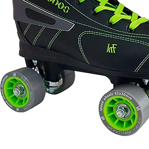 KRF The New Urban Concept KRF Patin Hockey Chronos Ultimate, Adultos Unisex, Verde Negro, 31