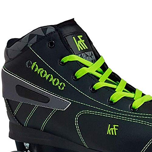 KRF The New Urban Concept KRF Patin Hockey Chronos Ultimate, Adultos Unisex, Verde Negro, 31