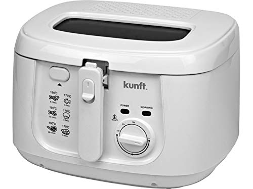 Kunft Freidora, 1800 W, 2.5 litros, Plástico, Multicolor