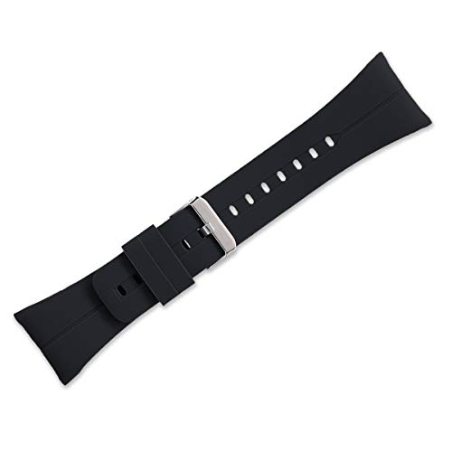 kwmobile Pulsera Compatible con Polar M400 / M430 - Correa para Reloj Inteligente Silicona TPU Negro