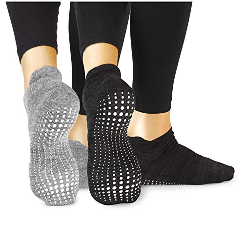 LA Active Calcetines Antideslizantes - Calcetín Antideslizante para Hombre y Mujer, ideal para Deportes como Yoga, Pilates, Ballet, Barre, Ropa Deportiva