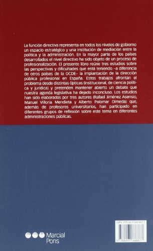 La dirección pública profesional en España