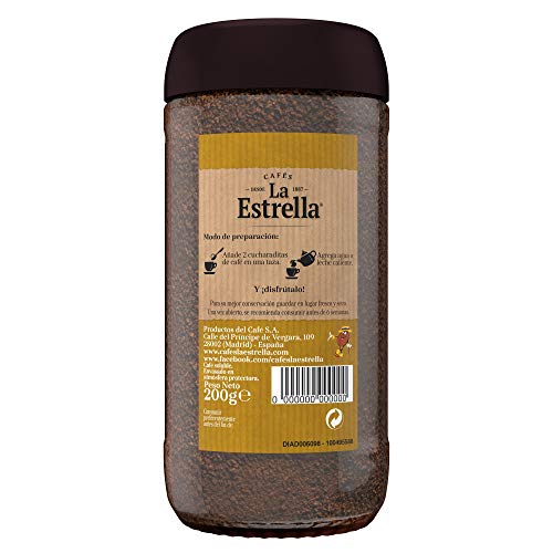 La Estrella Café Soluble Natural, 200g