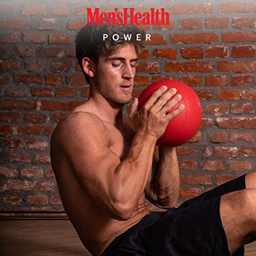 La Pelota de Entrenamiento para Hombre Health Power Slam Ball para Crossfit y Entrenamiento Funcional Son Ejercicios con la Pelota Slam, Negro