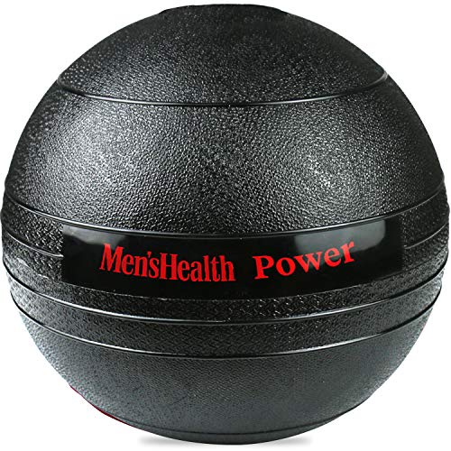 La Pelota de Entrenamiento para Hombre Health Power Slam Ball para Crossfit y Entrenamiento Funcional Son Ejercicios con la Pelota Slam, Negro