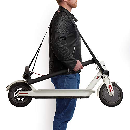 lamaki:Lab Correa de Transporte Ajustable Correa de Mano Asa Correa del Hombro para Xiaomi Mijia M365 Ninebot ES1 / ES2 / ES4 Scooter eléctrico para niños Bicicleta Plegable 110-160cm [Pro Version]