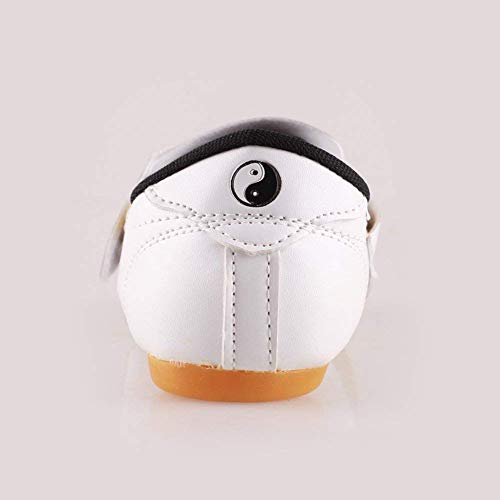 Lazutom - Taekwondo Kung Fu Tai Chi unisex para adultos, color Blanco, talla 35 EU