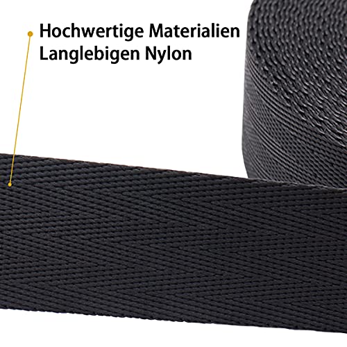 Leeyunbee 5M Cuerda de Adiestramiento para Perros, Correa de Perro Resistente Robusto, Correa Perro Larga Nylon, Correa de Entrenamiento para Perros Grandes y Pequeños (Negro)