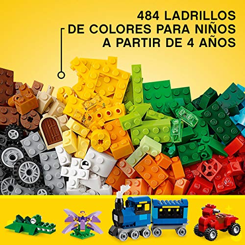 LEGO 10696 Classic Caja de Ladrillos Creativos Mediana, Juego de Construcción para Niños y Niñas +4 años