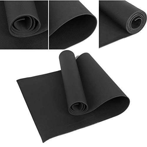 Leikance Esterilla de yoga, EVA antideslizante para fitness en casa, gimnasio, pilates, fitness, yoga, 4 mm