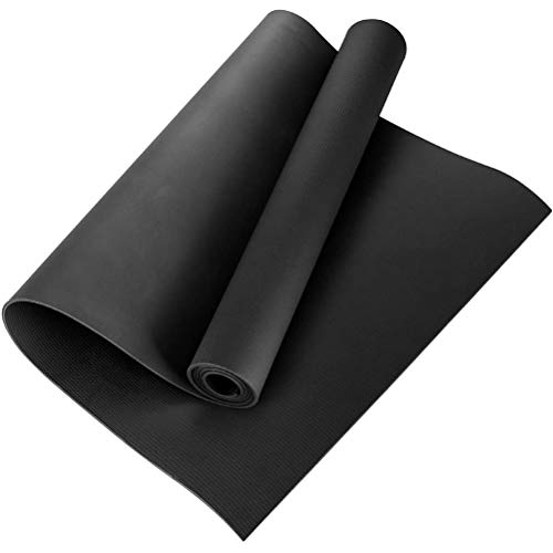 Leikance Esterilla de yoga, EVA antideslizante para fitness en casa, gimnasio, pilates, fitness, yoga, 4 mm