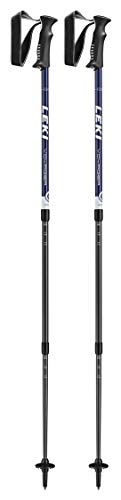 Leki Voyager Bastones, Unisex Adulto, Darkblue-White, 110-145 cm