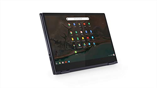 Lenovo Yoga Chromebook C630 - Portátil táctil convertible 15.6" FullHD (Intel Core i5-8250U, 8GB RAM, 128GB eMMC, Intel UHD Graphics, Chrome OS), Color azul - Teclado QWERTY español