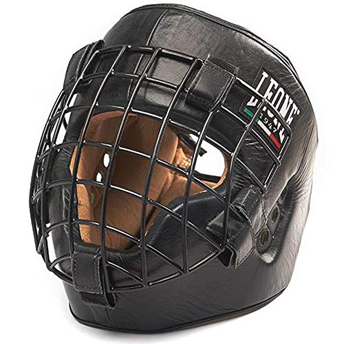 León 1947 Fighter, Casco Unisex-Adulto, Unisex Adulto, Fighter, Negro, Large