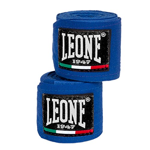 LEONE 1947 AB705 - Vendas de Boxeo, Color Azul, tamaño 2,5m