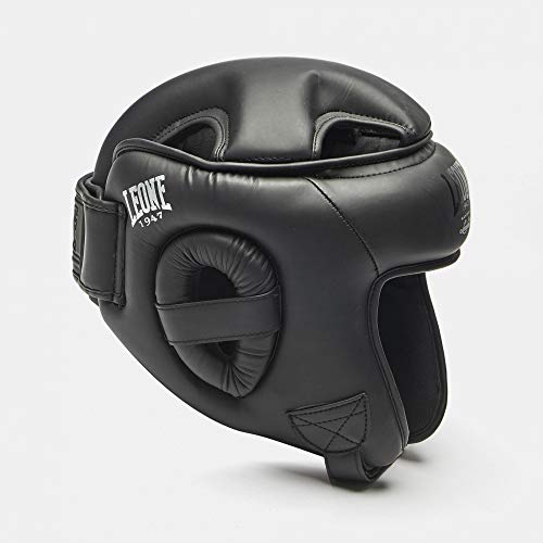 LEONE 1947 Black Edition Casco, Unisex - Adulto, Negro, L