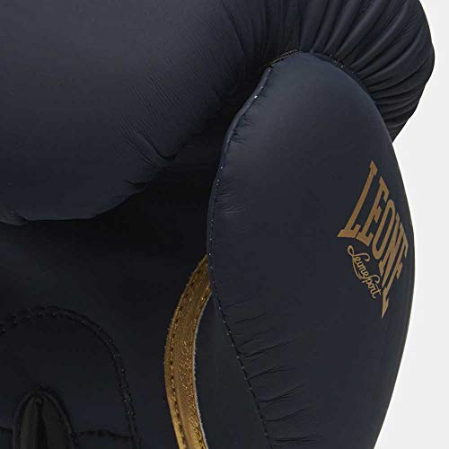 Leone 1947 - Guantes de Boxeo Blue Ed, Unisex, para Adulto, Azul, 12 oz