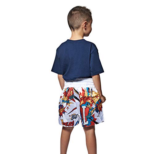 Leone 1947 Hero Pantalón Corto, Color Blanco, X-Large Unisex niños