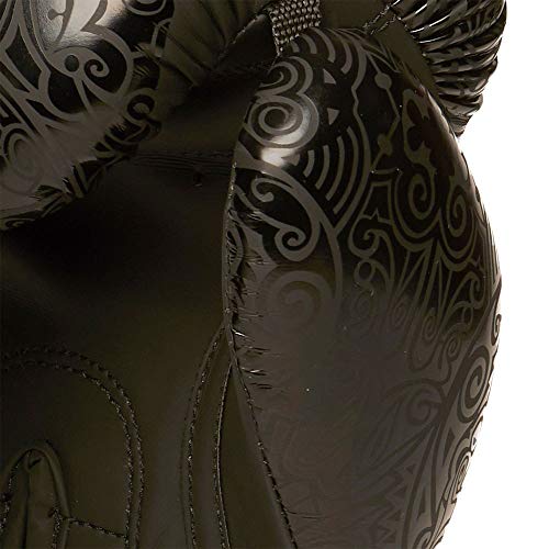 LEONE 1947 Maori - Guantes de Boxeo Unisex para Adulto, Color Negro, 10 oz