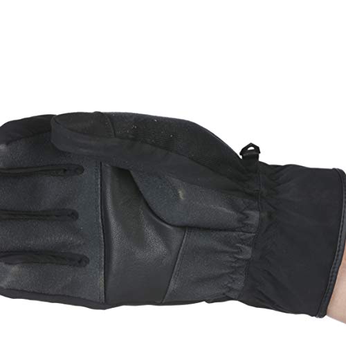 Level Guantes Rescue Gore-Tex para Hombre, Negro/Gris, 8