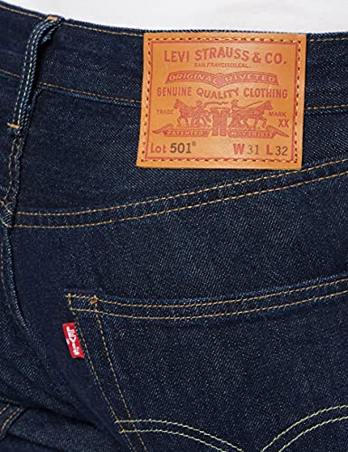 Levi's 501 Original Fit- Vaqueros para hombre, Azul (Onewash 101), W30/L30