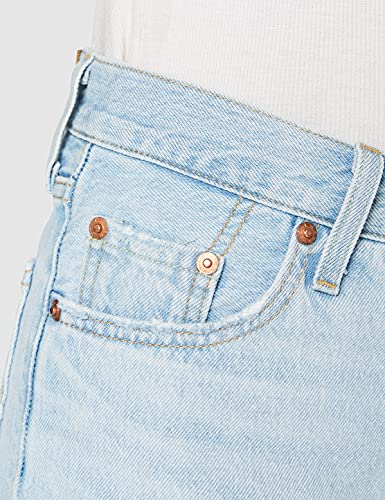 Levi's 501 Rolled Short Pantalones Cortos, Luxor Erosion, 24 para Mujer