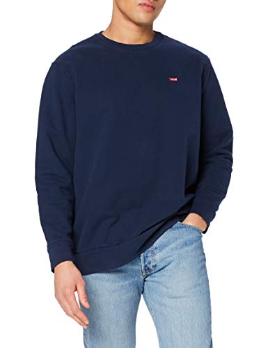 Levi's Big Original Hm Crew Sudadera, Dress Blues, Xx-Large para Hombre