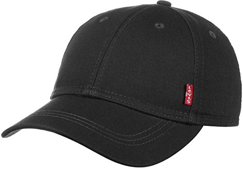 Levi's Classic Twill Red Tab, Gorra de béisbol Hombre, Negro (Black), Talla única