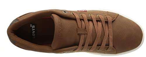 Levi's Corto, Zapatillas Hombre, marrón, 44 EU