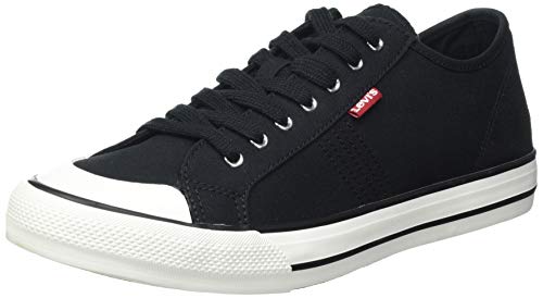 Levi's Hernandez, Zapatillas Hombre, Regular Black, 43 EU