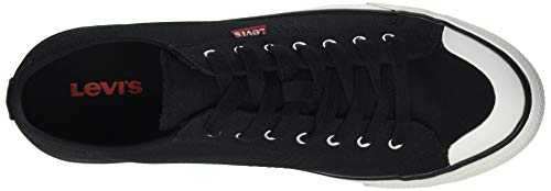 Levi's Hernandez, Zapatillas Hombre, Regular Black, 43 EU