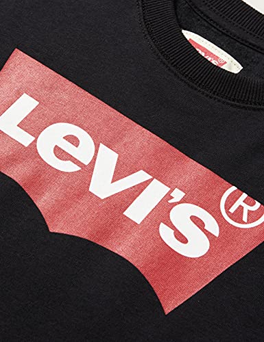 Levi's Kids Lvb Batwing Crewneck Sudadera Black para Niños