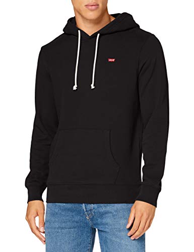 Levi's New Original Hoodie Sudadera con capucha, Mineral Black, M para Hombre