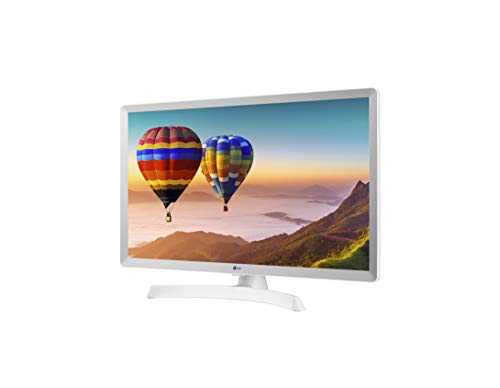 LG 28TN515S- WZ - Monitor Smart TV de 70 cm (28") con Pantalla LED HD (1366 x 768, 16:9, DVB-T2/C/S2, WiFi, 5 ms, 250 CD/m2, 5 M:1, Miracast, 10 W, 1 x HDMI 1.3, 1 x USB 2.0), Color Blanco